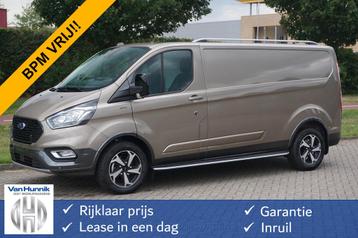 Ford Transit Custom 300L Active 130PK BPM VRIJ! Airco, Apple beschikbaar voor biedingen