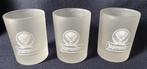 3 Frosted shotglaasjes van Jägermeister.. Hoogte 5,5 cm., Ophalen of Verzenden, Zo goed als nieuw, Borrel- of Shotglas