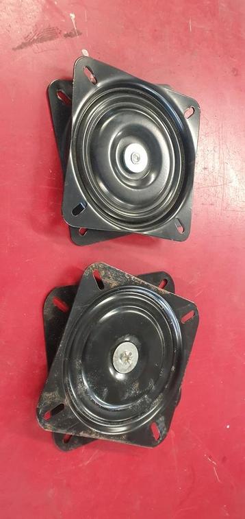 2x Draaiplateau Draaimechanisme Stoel Barkruk beschikbaar voor biedingen