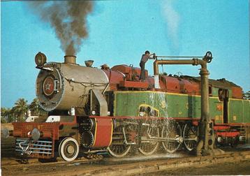 Grote ansichtkaart Indiase Spoorwegen Type WT 2-8-4Ts beschikbaar voor biedingen