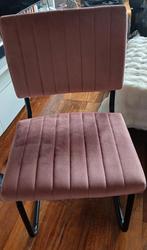 2 fluwelen stoelen, Huis en Inrichting, Stoelen, Ophalen of Verzenden, Zo goed als nieuw