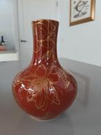 Vaasje Villeroy en Boch Kimono bloemen goud, Overige kleuren, Aardewerk of Porselein, Ophalen of Verzenden, Zo goed als nieuw