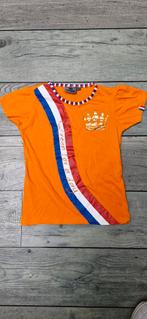 9th Avenue maat 134-140 Queen for a Day oranje shirt, Ophalen of Verzenden, Zo goed als nieuw, Meisje, Shirt of Longsleeve