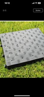 Tent tegels - kunststof, Ophalen of Verzenden, Gebruikt, Kunststof