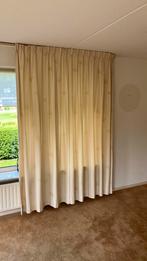 8 stuks Crème/Beige Gordijnen - Groot Formaat, Huis en Inrichting, Stoffering | Gordijnen en Lamellen, Gebruikt, 200 cm of meer