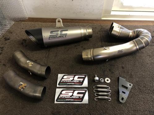 SC Project S1 2-1 uitlaat demper Ducati Hypermotard 939 SP, Motoren, Onderdelen | Overige, Gebruikt, Verzenden