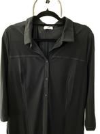 ANNA Blue sportieve polo jurk travelstof 46 donkerblauw, Anna Blue, Maat 46/48 (XL) of groter, Zo goed als nieuw, Onder de knie