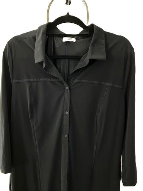 ANNA Blue sportieve polo jurk travelstof 46 donkerblauw, Kleding | Dames, Jurken, Zo goed als nieuw, Maat 46/48 (XL) of groter