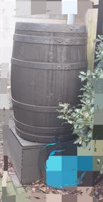 KUNSTOF HOUTLOOK REGENTON, Tuin en Terras, Regentonnen, Ophalen, Kunststof, Met kraantje, 150 liter of meer