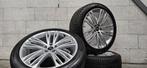 20" Audi A7 S7 4K A6 C8 org velgen Continental winterbanden, Gebruikt, 255 mm, Banden en Velgen, V