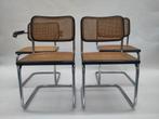 4x Cesca stoel S32/S64 eetkamertoel webbing Marcel Breuer, Antiek en Kunst, Antiek | Meubels | Stoelen en Banken, Ophalen