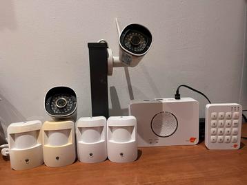 Compleet alarmsysteem met camera's beschikbaar voor biedingen