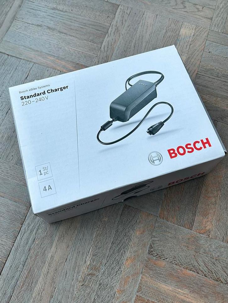 Bosch Fiets Batterij Lader 4A - Nieuw!, Fietsen en Brommers, Fietsaccessoires | Fietsaccu's, Nieuw, Ophalen of Verzenden