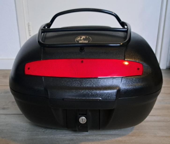 Hepco & Becker Journey 50 met rekje, en bevestiging., Motoren, Accessoires | Koffers en Tassen, Gebruikt, Ophalen of Verzenden