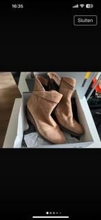 Prachtige wedge manas laarzen suede nubuc 41, Hoge laarzen, Beige, Manas, Nieuw
