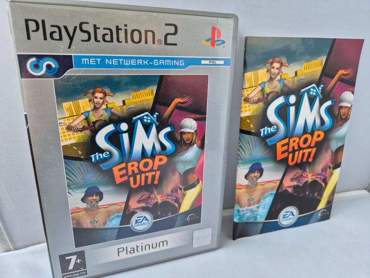 De Sims Erop Uit The Sims Bustin' Out ps2, Spelcomputers en Games, Games | Sony PlayStation 2, Zo goed als nieuw, Simulatie, 1 speler