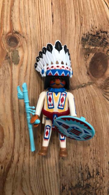 Playmobil indiaan met accesoires. beschikbaar voor biedingen