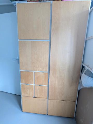 Ikea Rakke kledingkast: diep, hangrek, grote + kleine lades  beschikbaar voor biedingen