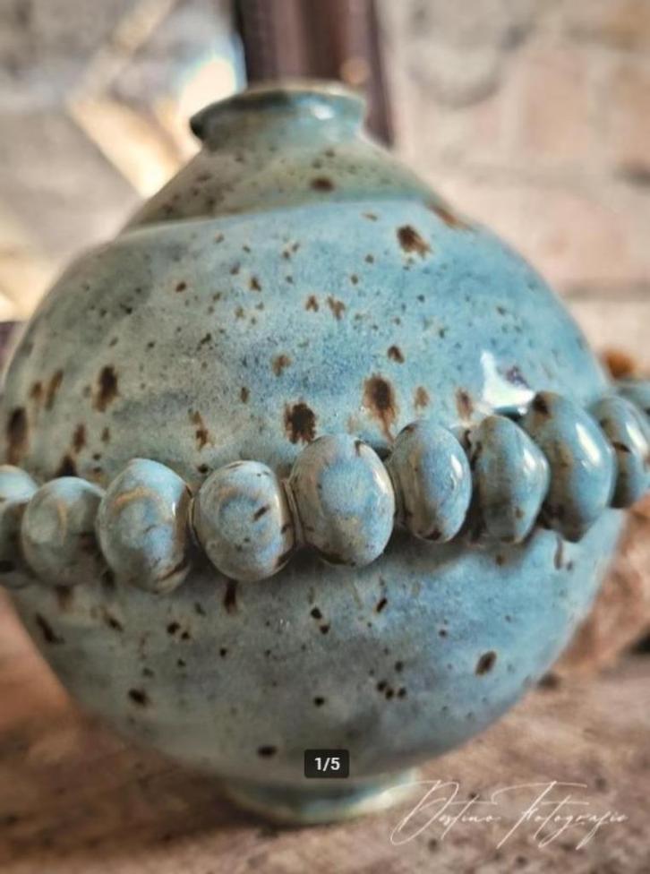 Tempelpot/dierenurn CONNECTED, Antiek en Kunst, Kunst | Overige Kunst, Ophalen of Verzenden