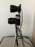 Fototoestel met LED-flits, Ophalen of Verzenden, Gebruikt, Spiegelreflex, Overige Merken