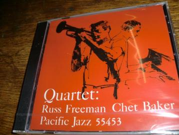    Chet Baker &  Russ Freeman Quartet 1956 Pacific Jazz  CD beschikbaar voor biedingen