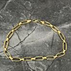 Gouden 14 karaat armband closed forever schakel, Sieraden, Tassen en Uiterlijk, Armbanden, Ophalen of Verzenden, Nieuw, Goud