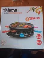 Tristar hapjespan / Tristar Raclette 6 Grill Party, Witgoed en Apparatuur, Gourmetstellen, Nieuw, Ophalen
