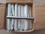 nieuwe rvs handgrepen 17 stuks H-H : 128mm, Ophalen of Verzenden, Nieuw
