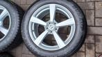 Winterbanden volvo xc90 xc60 235 60 18 dunlop alu velgen, Auto-onderdelen, Banden en Velgen, Ophalen, 18 inch, Gebruikt, Velg(en)