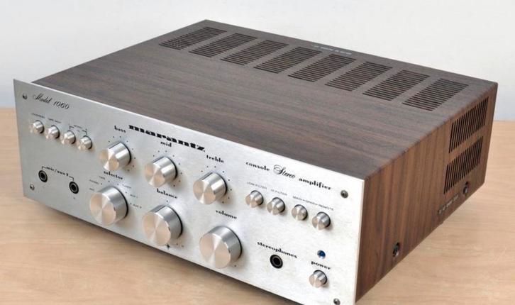 Marantz 1060 Vintage Versterker, Audio, Tv en Foto, Versterkers en Receivers, Gebruikt, Stereo, Minder dan 60 watt, Marantz, Ophalen