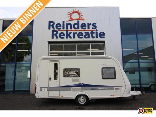 Hobby Excellent 410 SFE Mover, Voortent,, Caravans en Kamperen, Caravans, Bedrijf, tot en met 4, Treinzit, Hobby, Frans bed, Vast bed
