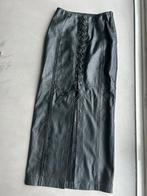 Gestuz Lange Leren Rok  - Maat 36, Kleding | Dames, Rokken, Zwart, Ophalen of Verzenden, Zo goed als nieuw, Gestuz