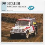 Ma743 autokaart mitsubishi pajero groep 6 (1985 ), Ophalen of Verzenden, Zo goed als nieuw, Auto's