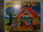 Playmobil 6786 Kerststal 1-2-3., Ophalen of Verzenden, Nieuw, Complete set