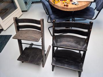Stokke Tripp Trapp - Zwart - Gebruikt beschikbaar voor biedingen