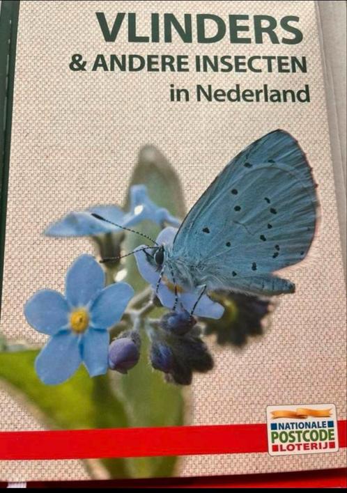 NATIONALE POSTCODE LOTERIJ VLINDERS & ANDERE INSECTEN, Boeken, Natuur, Nieuw, Ophalen of Verzenden