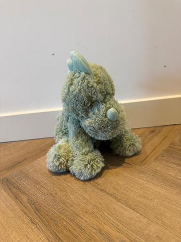 ZGAN mint groen dino draak knuffel FuddleWuddle HTI zacht  beschikbaar voor biedingen