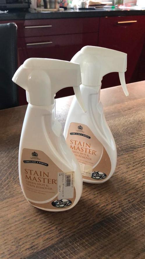 Nieuw! 2 flessen stain master carr day Martin vlekken spray, Dieren en Toebehoren, Paarden en Pony's | Verzorgingsproducten, Nieuw