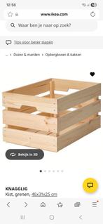 Ikea krat kist knagglig 8x, Doe-het-zelf en Verbouw, Kratten en Dozen, Minder dan 50 cm, Ophalen of Verzenden, Minder dan 40 cm