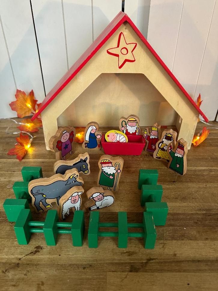 Hema kinderkerststal, Diversen, Kerst, Gebruikt, Ophalen of Verzenden