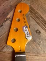 Jazz bass hals “” Rosewood toets- dot inlays” F- repair logo, Muziek en Instrumenten, Instrumenten | Onderdelen, Verzenden
