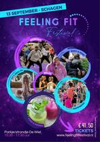 Ticket Feeling Fit Festival 13 september Schagen, Tickets en Kaartjes, Eén persoon