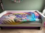 Woood bedbank Dennis wit plus lattenbodem van beterbed., Ophalen, 85 tot 100 cm, Gebruikt, Lattenbodem