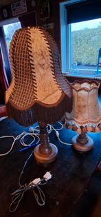 vintage tafellamp 2 stuks, Huis en Inrichting, Lampen | Tafellampen, Minder dan 50 cm, Gebruikt, Ophalen of Verzenden