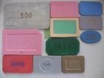 (13) . casino plaquette - plakken . oudjes/nostalgie ., Ophalen of Verzenden, Overige materialen