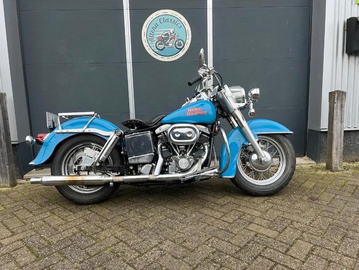 Harley Davidson FLH1200 shovelhead 1978, Motoren, Motoren | Harley-Davidson, Bedrijf, Toermotor, 2 cilinders, Ophalen