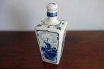 Kruik, fles porselein. Delft’s Blue., Antiek en Kunst, Antiek | Keramiek en Aardewerk, Ophalen of Verzenden