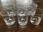 6 stuks waterglazen, Ophalen of Verzenden, Zo goed als nieuw, Waterglas