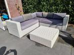 Fonteyn Loungeset wit, Ophalen, Zo goed als nieuw, Wicker