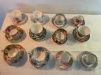 Vintage Royal Albert theekopjes met schotels, 12 stuks, Ophalen of Verzenden
